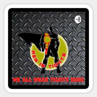 Men In Tights Podcast Thumbnail Sticker